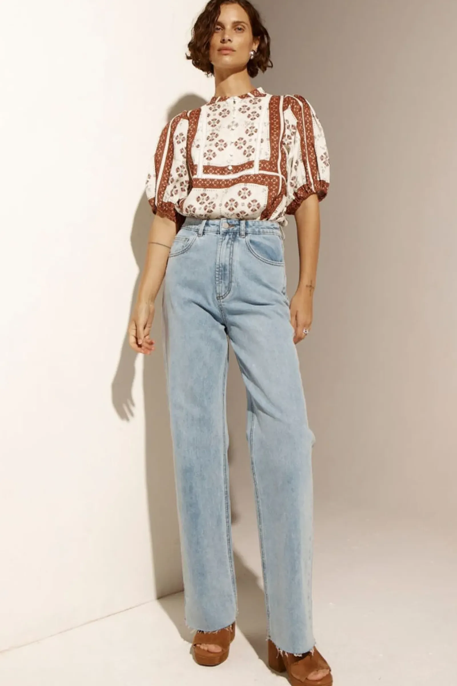 Zoe Kratzmann Tops|Gleam Top - Scarf