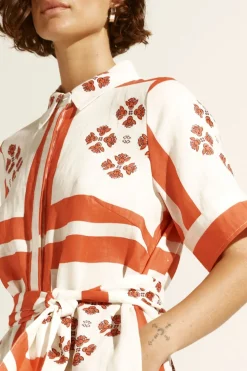 Zoe Kratzmann Dresses|Globe Dress - Tamarillo Scarf
