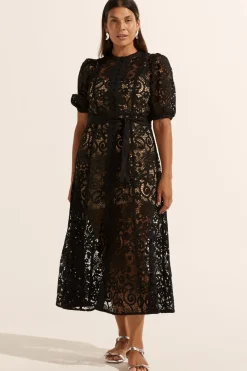 Zoe Kratzmann Dresses|Lyric Lace Dress - Black
