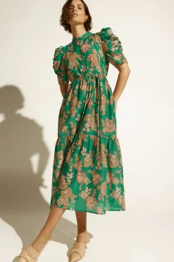 Zoe Kratzmann Dresses|Opus Dress - K'gari Palm Green
