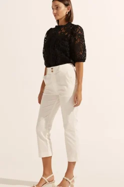 Zoe Kratzmann Tops|Parade Lace Top - Black