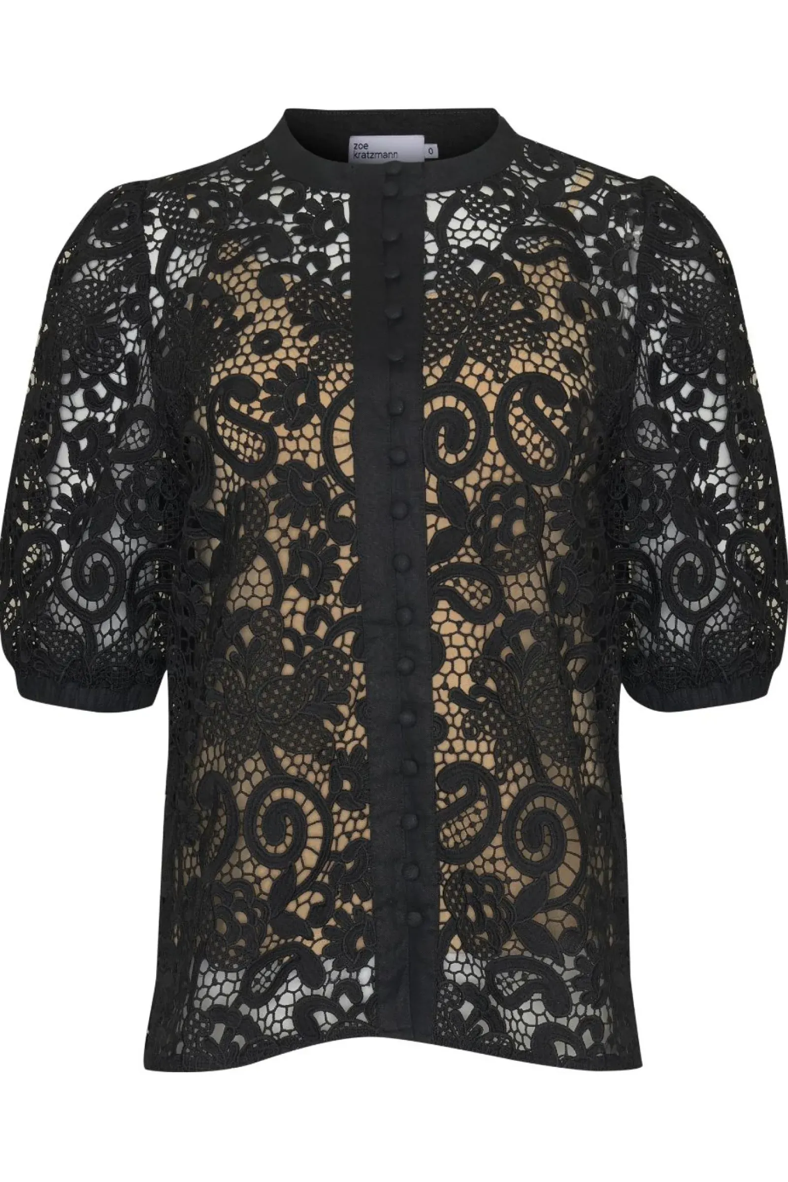 Zoe Kratzmann Tops|Parade Lace Top - Black
