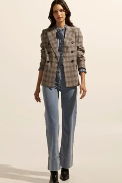 Zoe Kratzmann Jackets & Coats|Spurt Jacket - Mousse Check