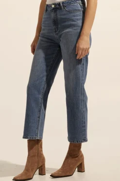 Zoe Kratzmann Jeans|Tariff Jean - Mid Wash Denim