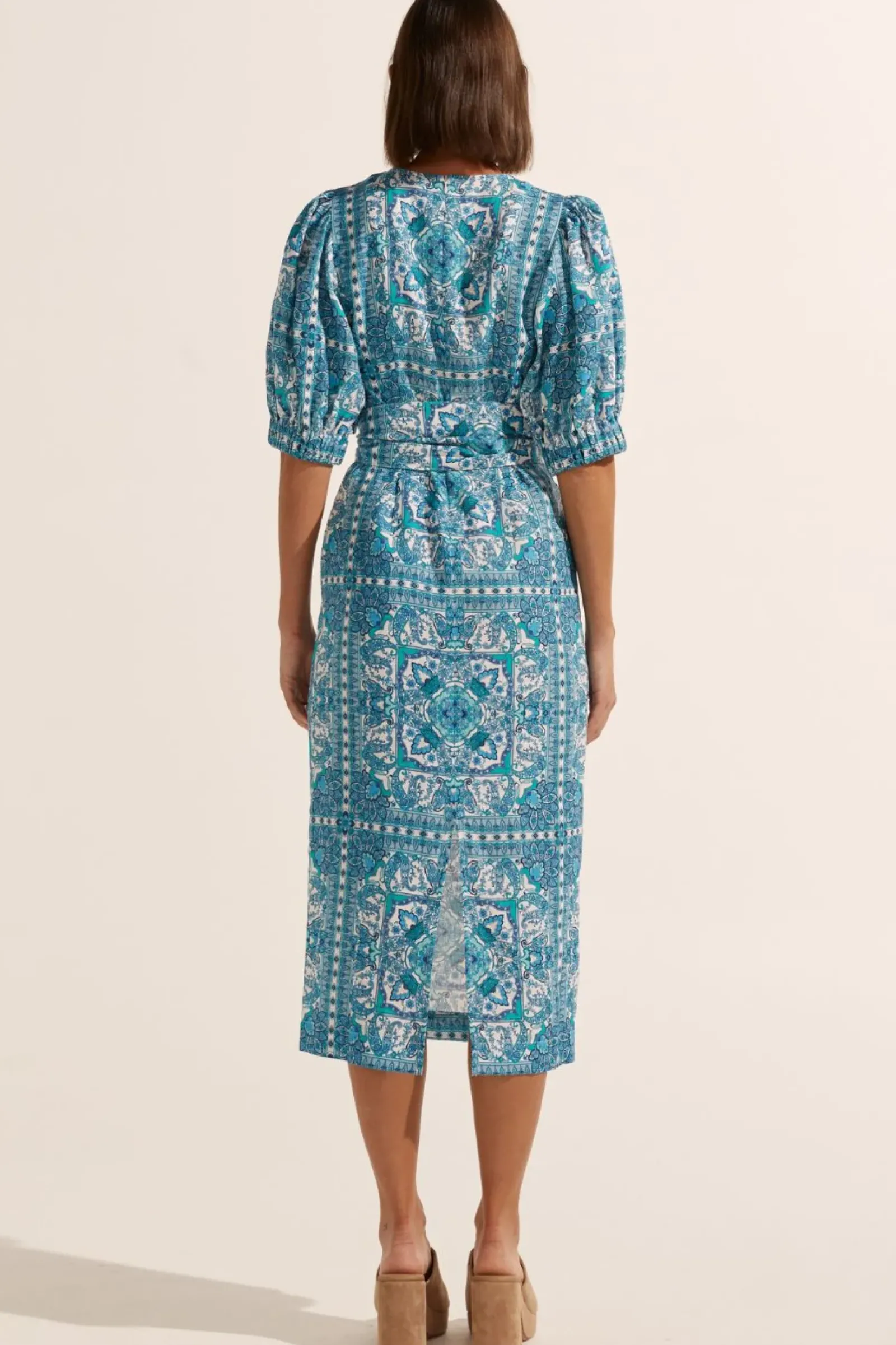 Zoe Kratzmann Dresses|Venture Dress - Sapphire Tile